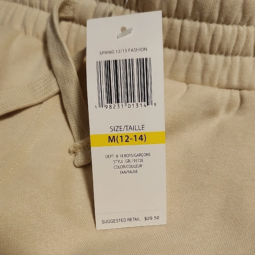 Guess Kids Tan Logo Shorts - Picture 2 of 4